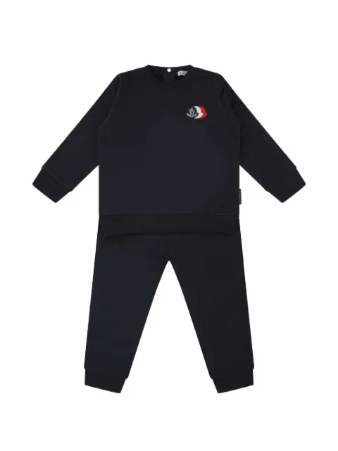 Moncler Enfant logo-patch tracksuit