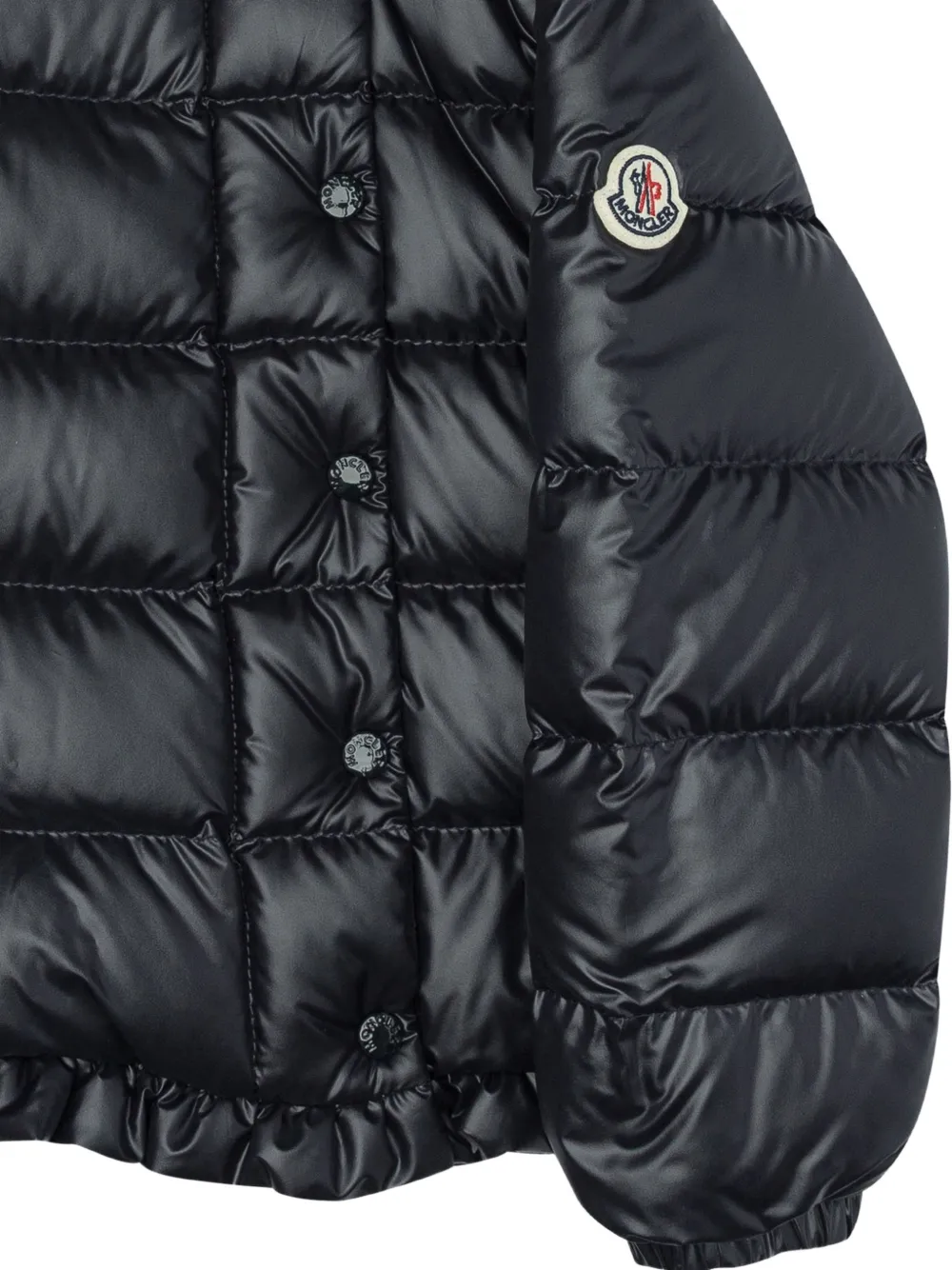 Moncler Enfant Gewatteerde jas Blauw