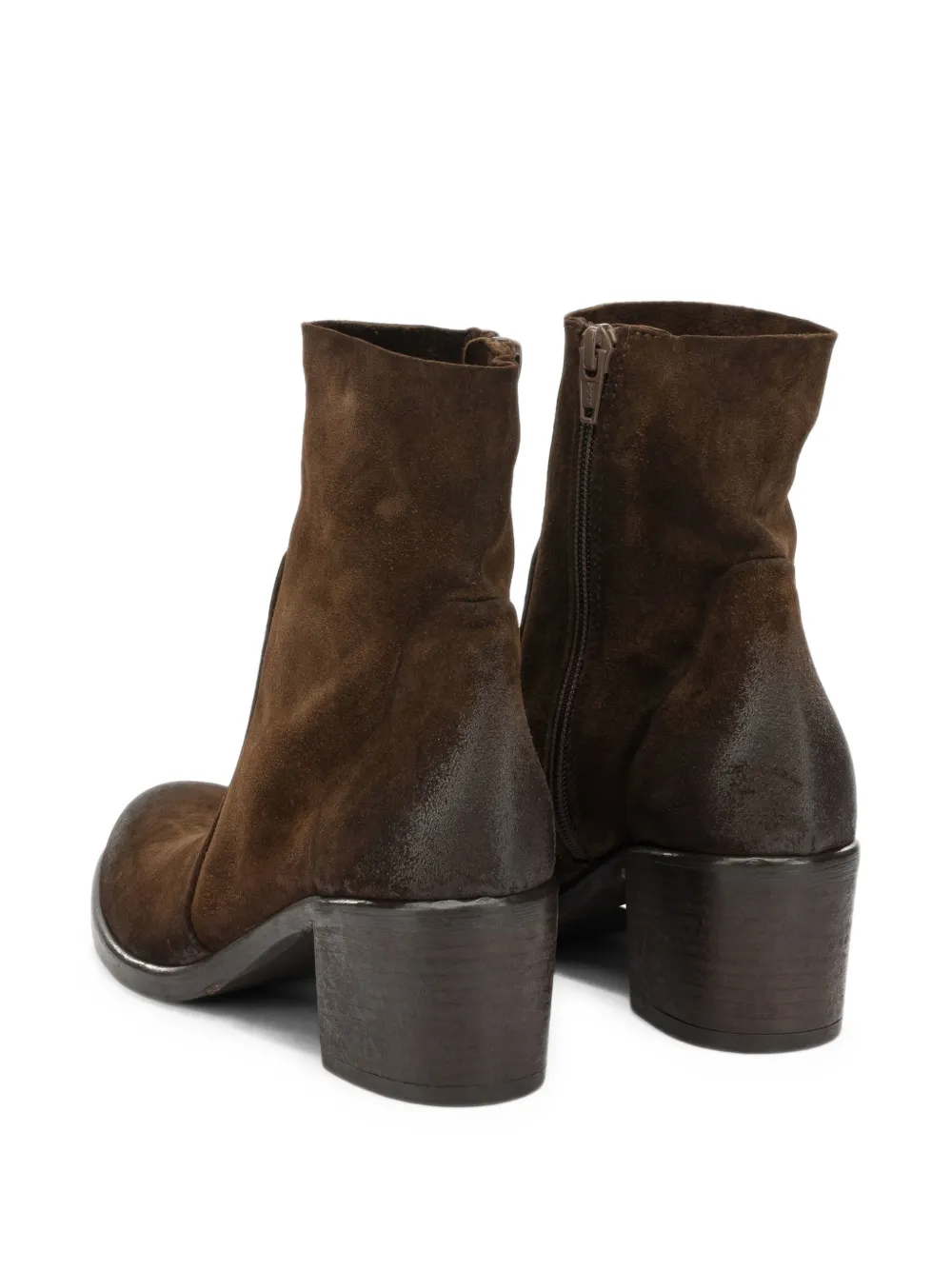 strategia shoes distressed-effect suede boots Bruin
