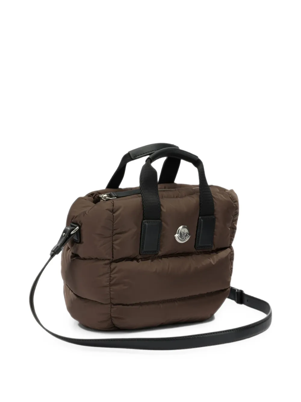 Moncler mini Caradoc padded tote bag Bruin