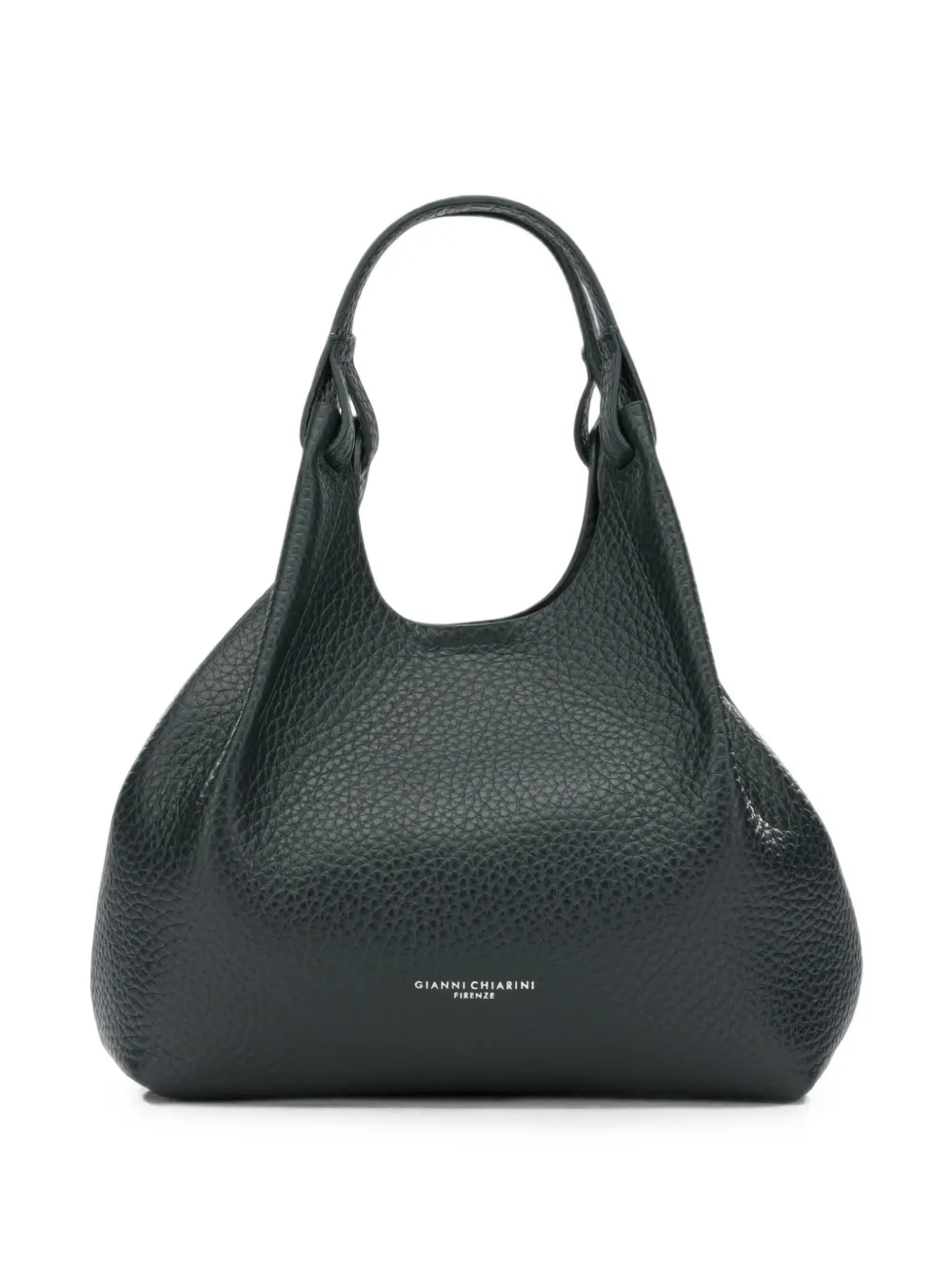 GIANNI CHIARINI medium Dua grained leather tote bag - Verde