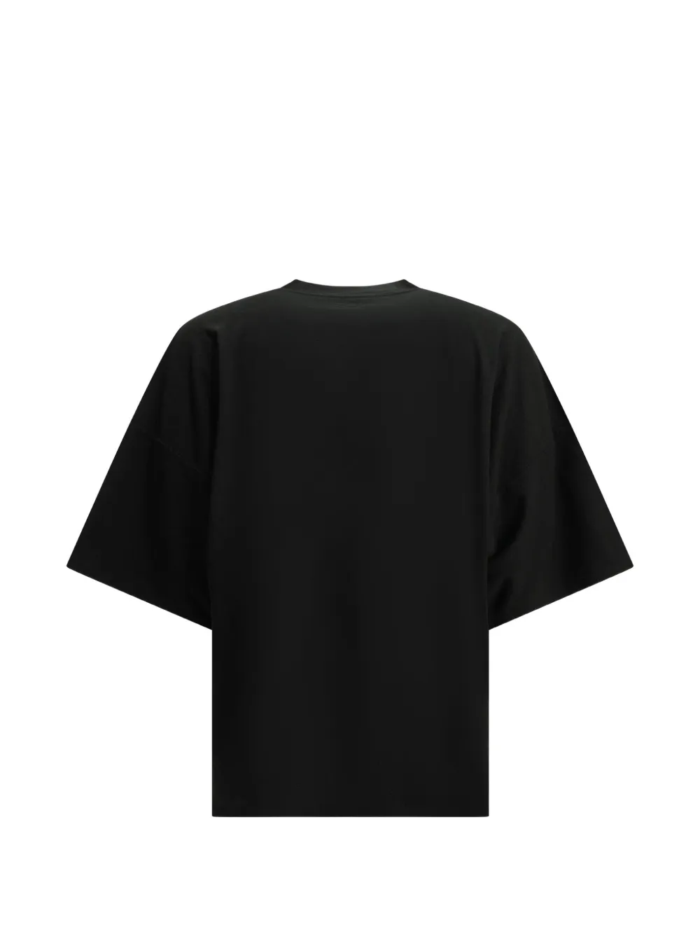 KAPITAL Katoenen T-shirt met logoprint Zwart