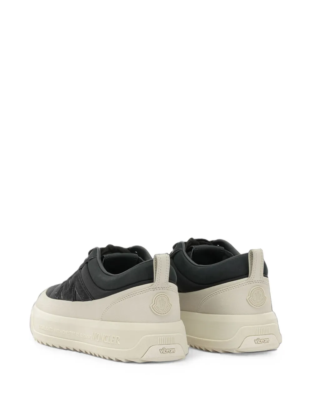 Moncler Altive quilted panelled sneakers Zwart