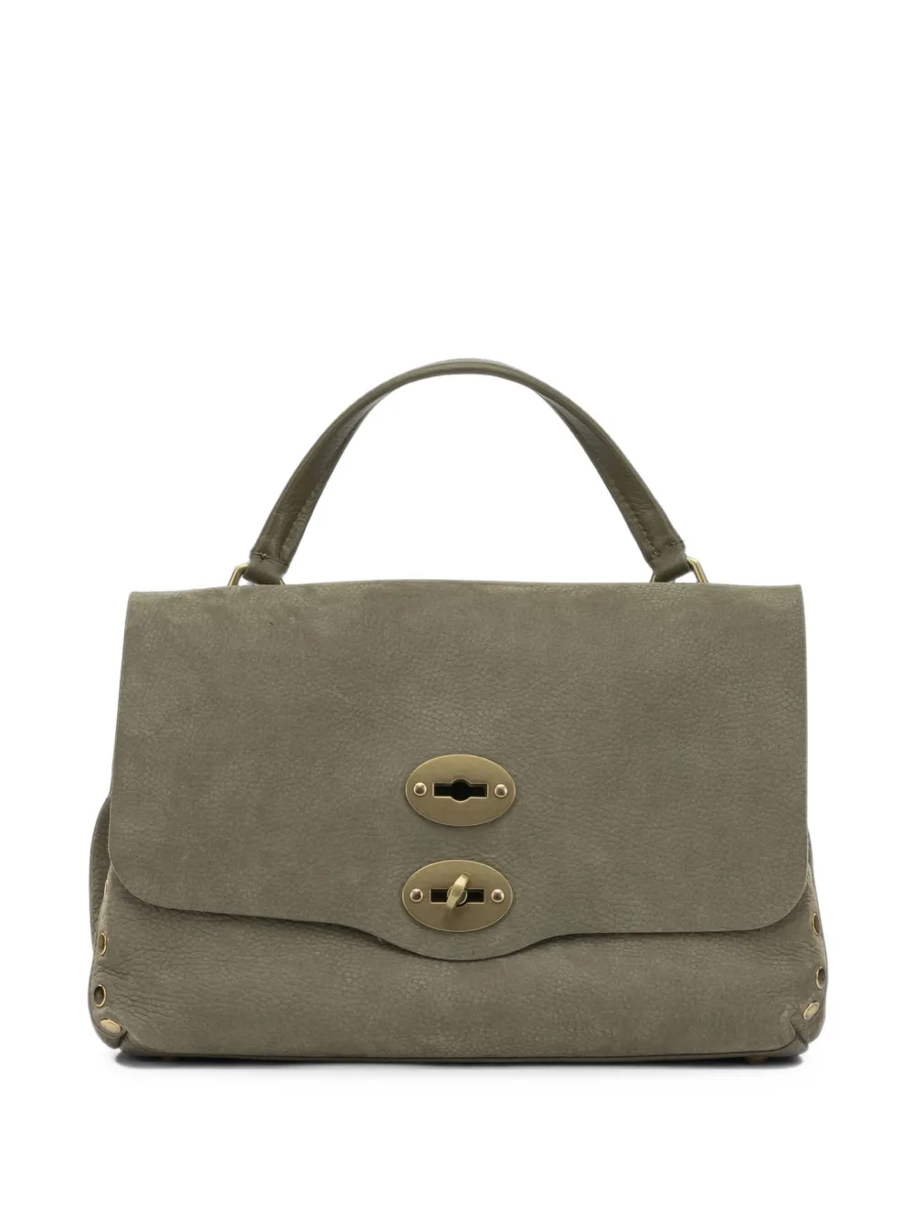 Zanellato medium Postina stud-embellished leather tote bag