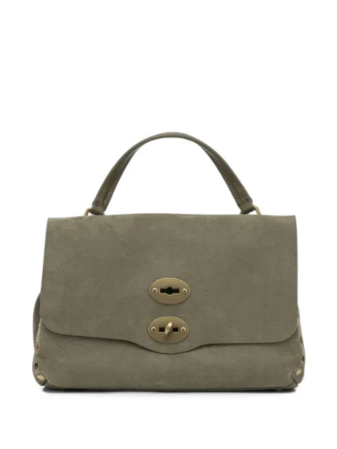 Zanellato medium Postina stud-embellished leather tote bag