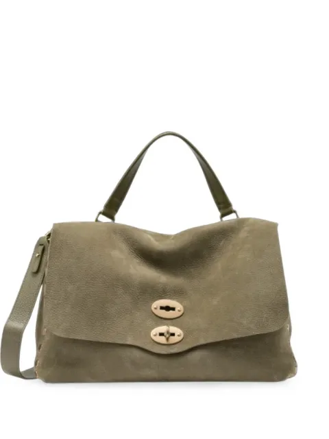 Zanellato medium Postina stud-embellished leather tote bag