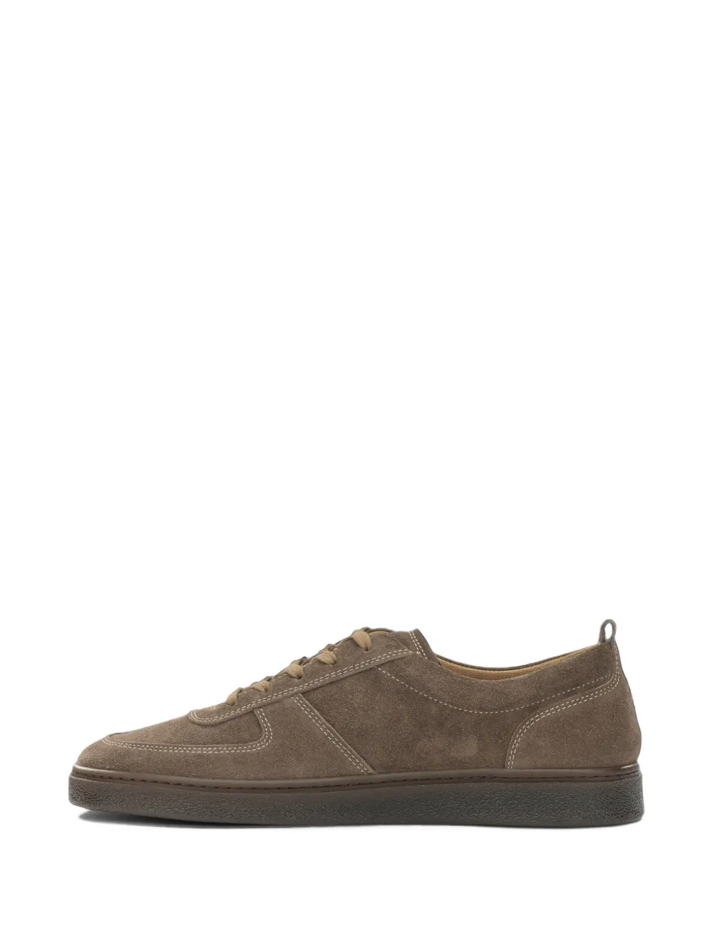 Henderson Baracco suede panelled sneakers Bruin