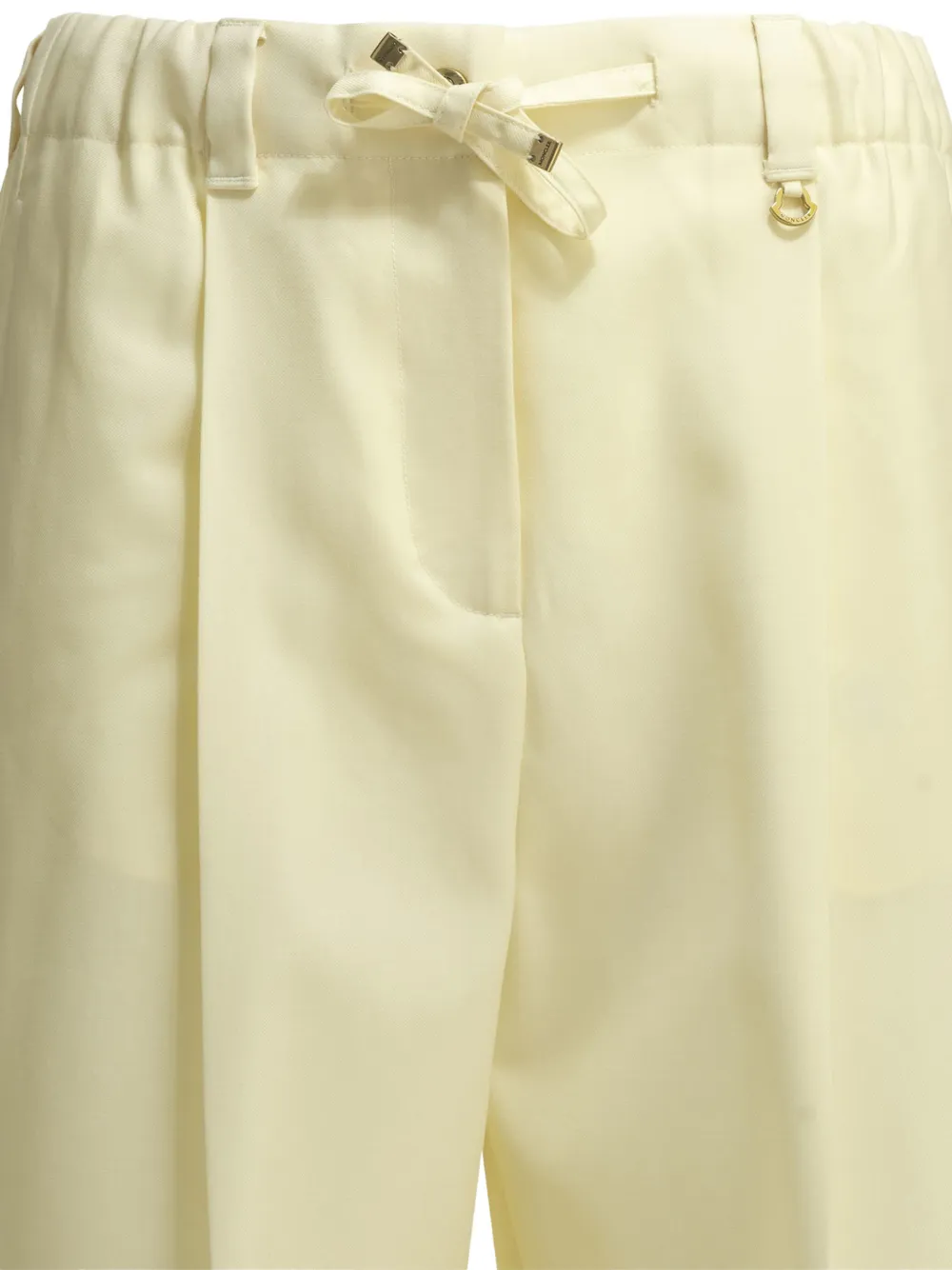 Moncler Broek met trekkoord Wit