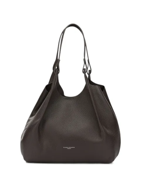 GIANNI CHIARINI large Dua grained-leather tote bag