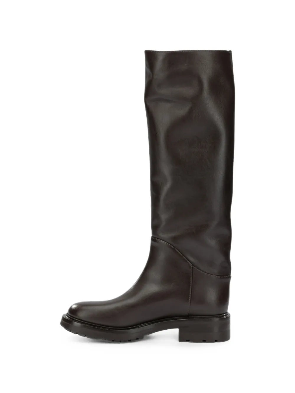 strategia shoes leather knee-high boots Bruin