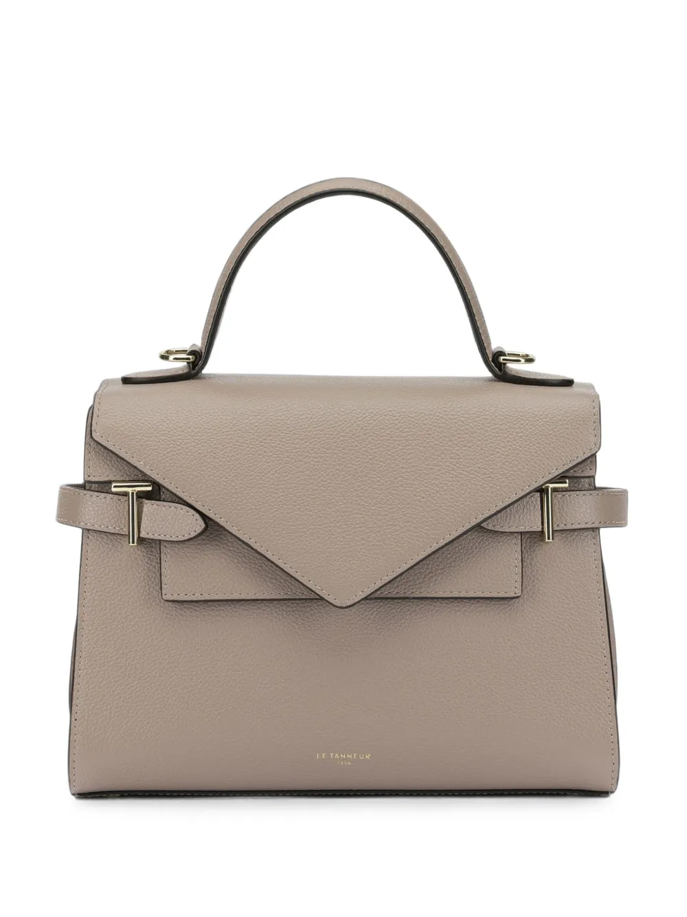 Le Tanneur medium EmilieT-bar envelope-flap tote bag - Toni neutri