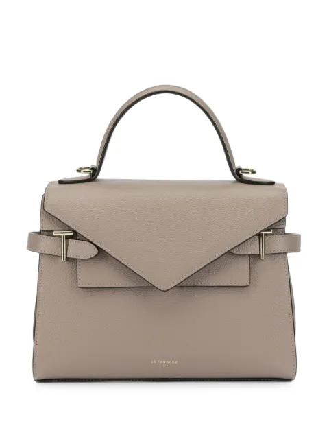 Le Tanneur bolso shopper Emilie mediano con solapa estilo sobre y tira en T