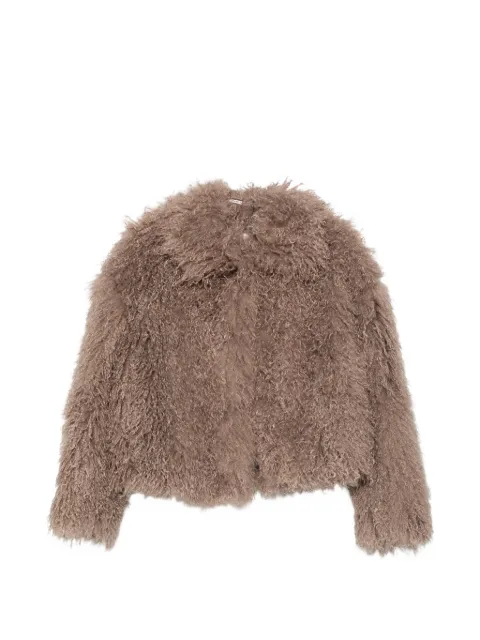 Tagliatore faux-fur jacket