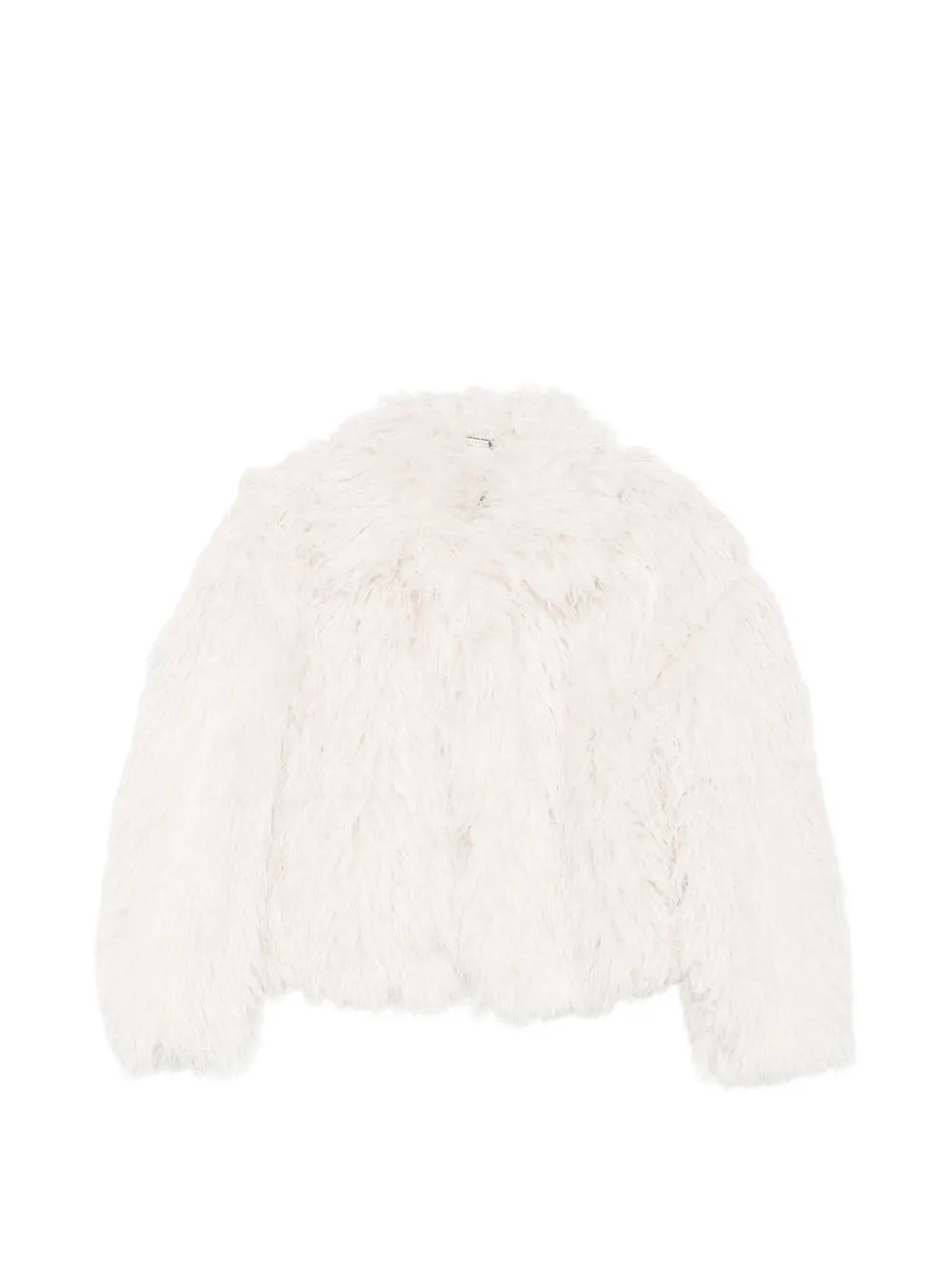 Tagliatore faux-fur jacket - Bianco