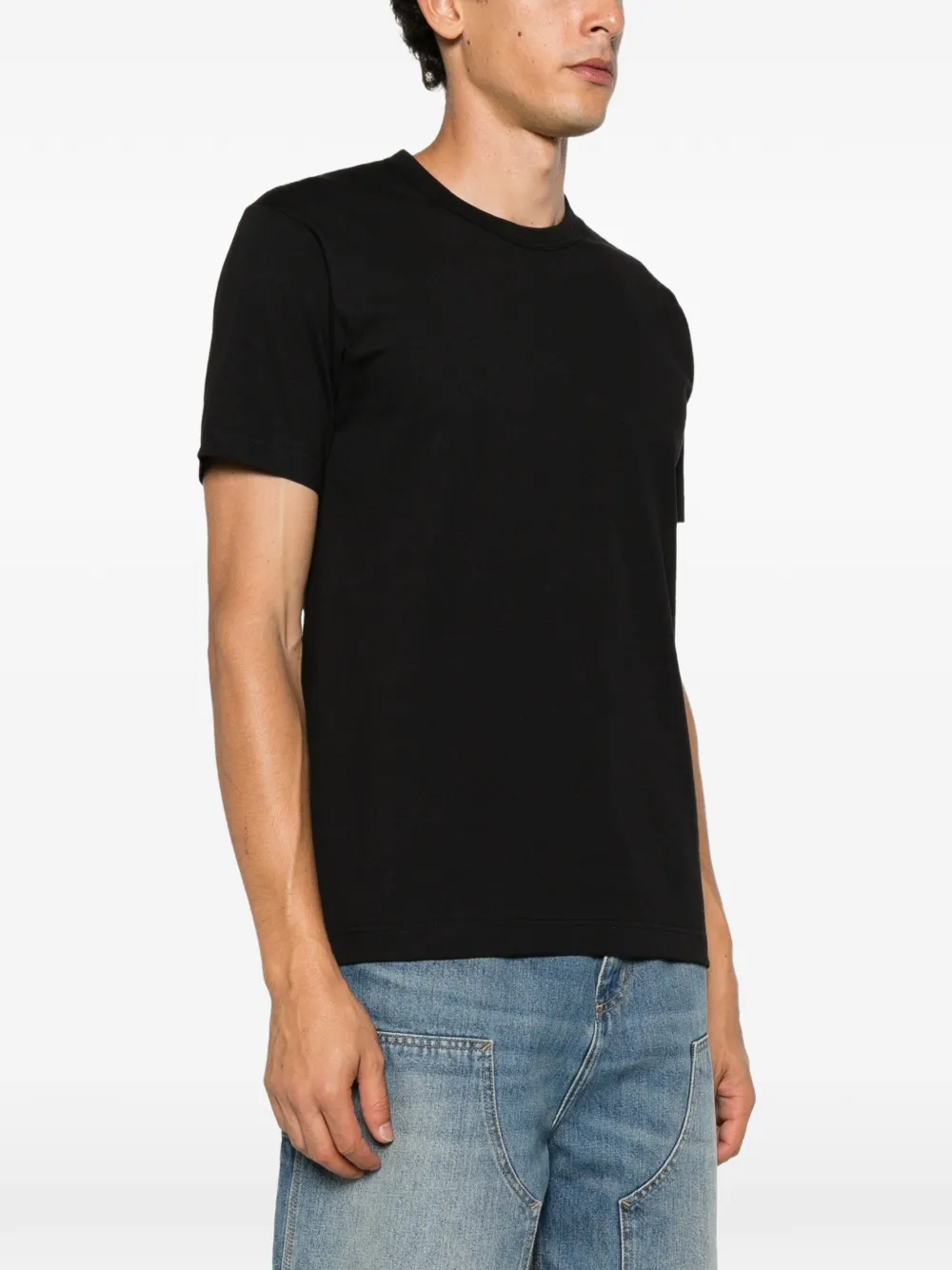Comme des Garçons Homme logo-print T-shirt Zwart