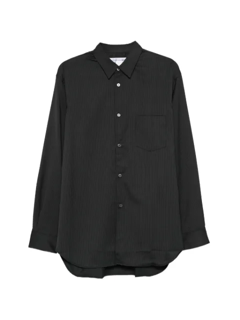 Comme des Garçons Homme pinstriped patch-pocket shirt