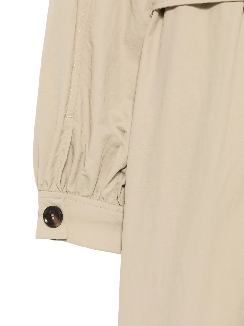 Ba&Sh Wili trenchcoat met ceintuur Beige