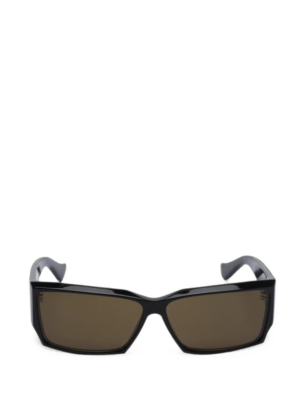 VALENTINO GARAVANI EYEWEAR VLogo rectangle-frame sunglasses - Nero