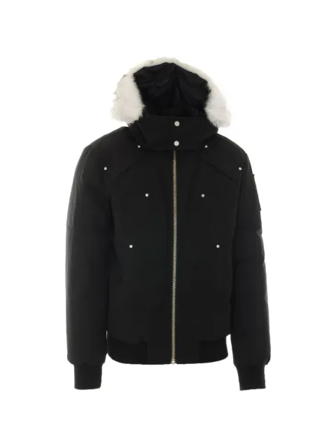 Moose Knuckles Original Ballistic shearling-trim bomber jacket