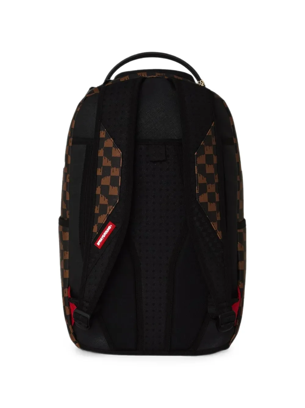 Sprayground Paris Fang geruite rugzak Bruin