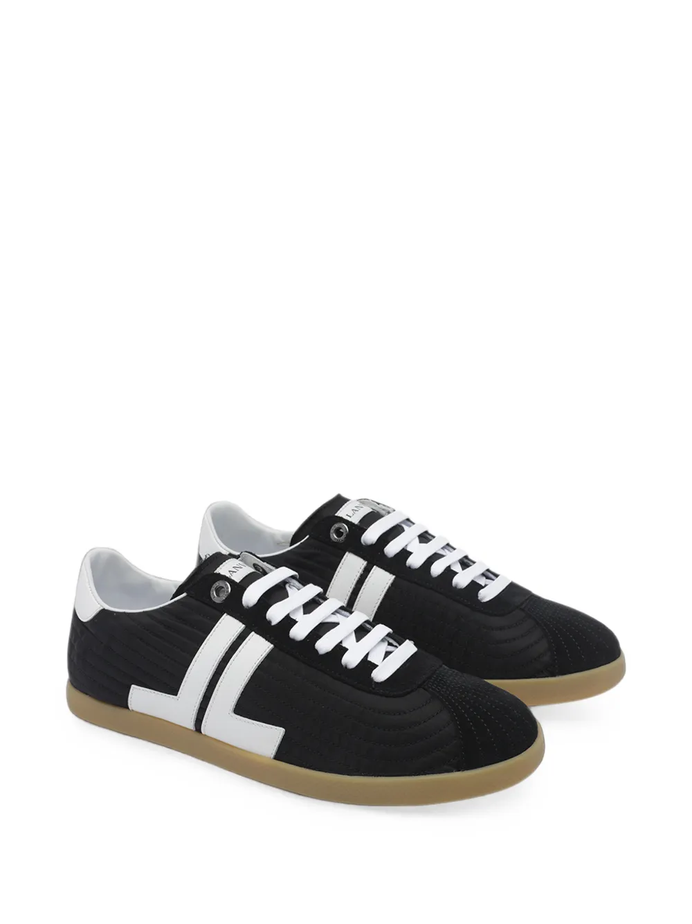 Lanvin Glen 2.0 nylon sneakers Zwart