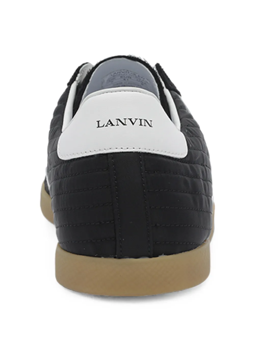 Lanvin Glen 2.0 nylon sneakers Zwart