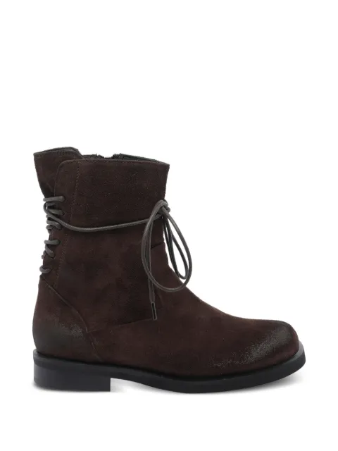 POEVE Arlo lace-up ankle boots