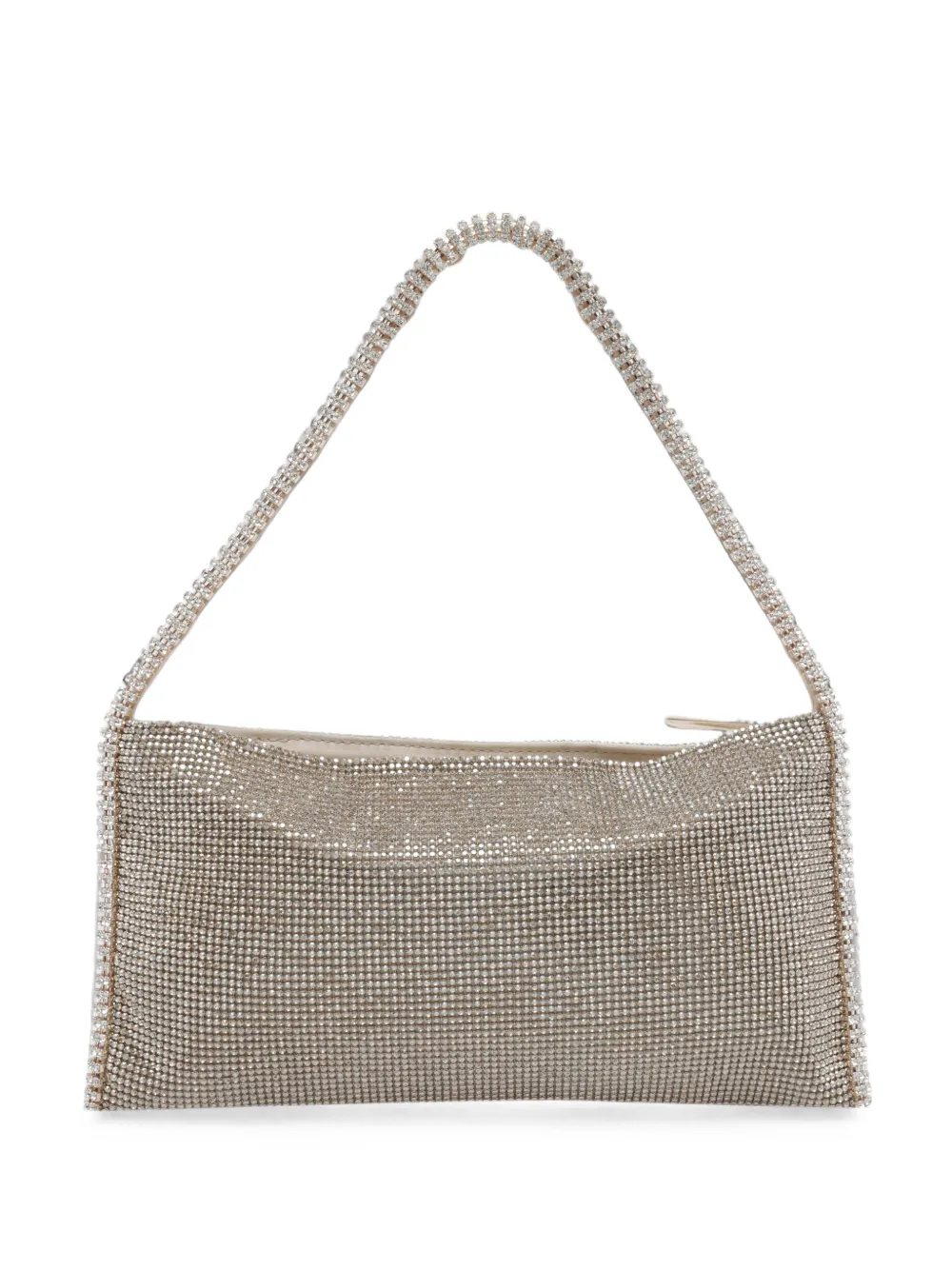 Benedetta Bruzziches Your Best Friend crystal-embellished shoulder bag - Argento