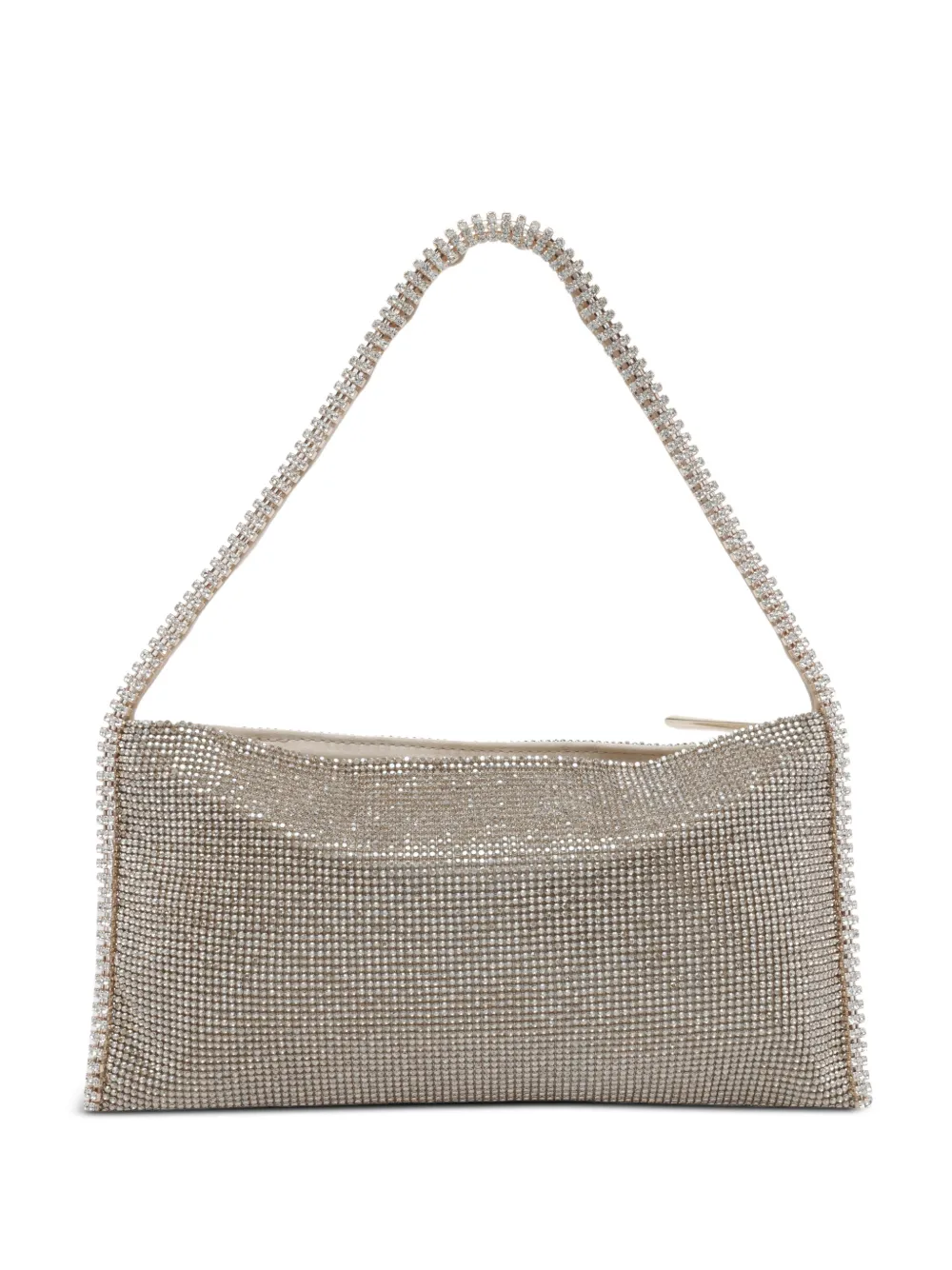 Benedetta Bruzziches Your Best Friend crystal-embellished shoulder bag - Argento