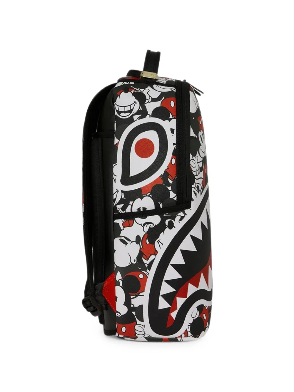 Sprayground x Disney Mickey Crammed rugzak Wit