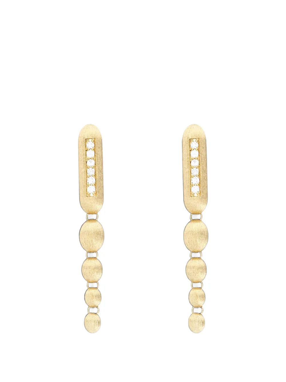 NANIS Elite diamond drop earrings