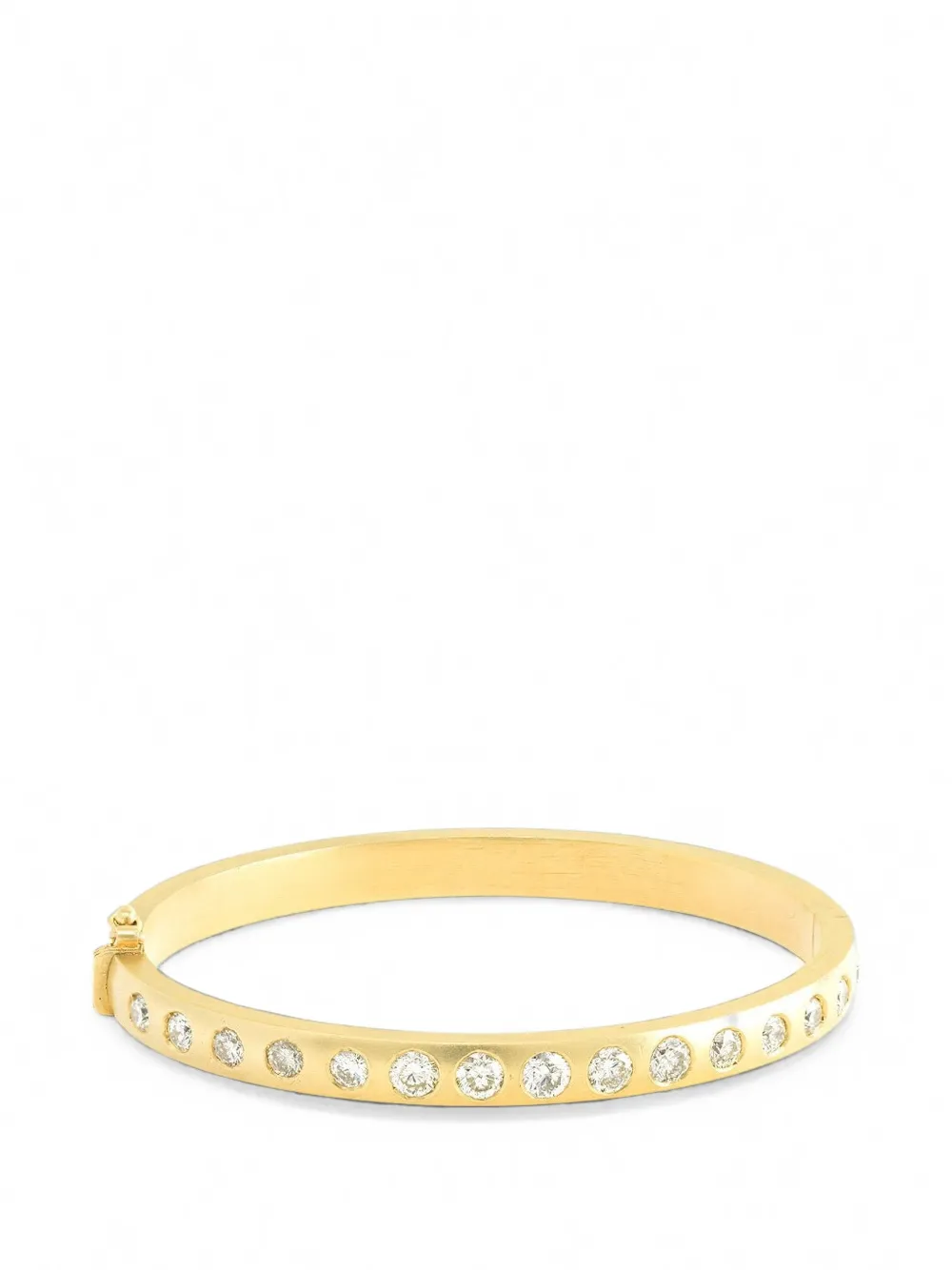 Jenna Blake diamond bangle bracelet - Oro