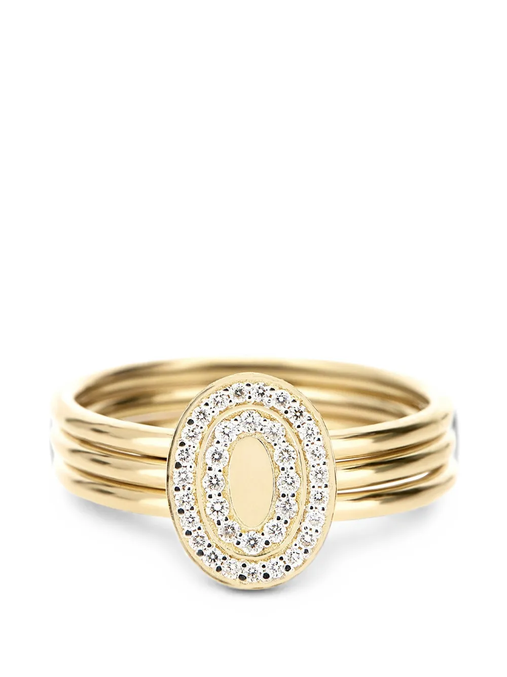 NANIS diamond Boule ring - Oro