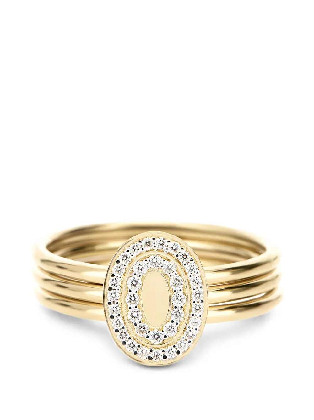 NANIS diamond Boule ring - Oro
