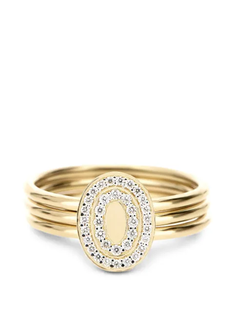 NANIS anillo Boule con diamantes