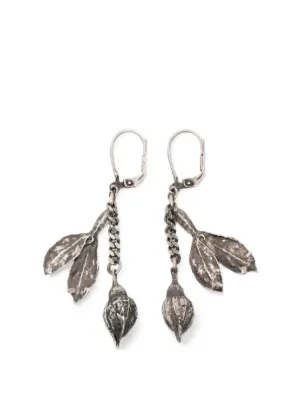 Chrome Hearts JoJo ドロップピアス | シルバートーン | FARFETCH JP