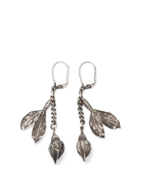WERKSTATT:MÜNCHEN Rosebud chain earrings
