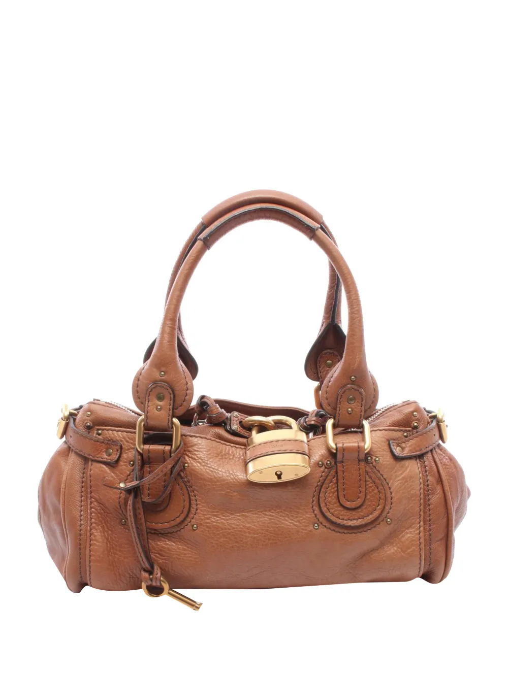 Chloé Pre-Owned 2010-2026 Leather Paddington handbag - Braun