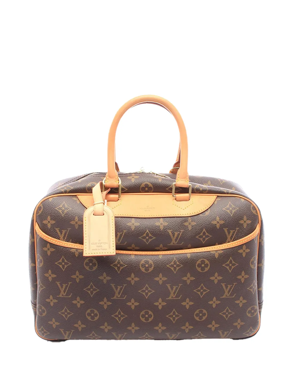 Louis Vuitton Pre-Owned 2002 Monogram Deauville handbag - Braun