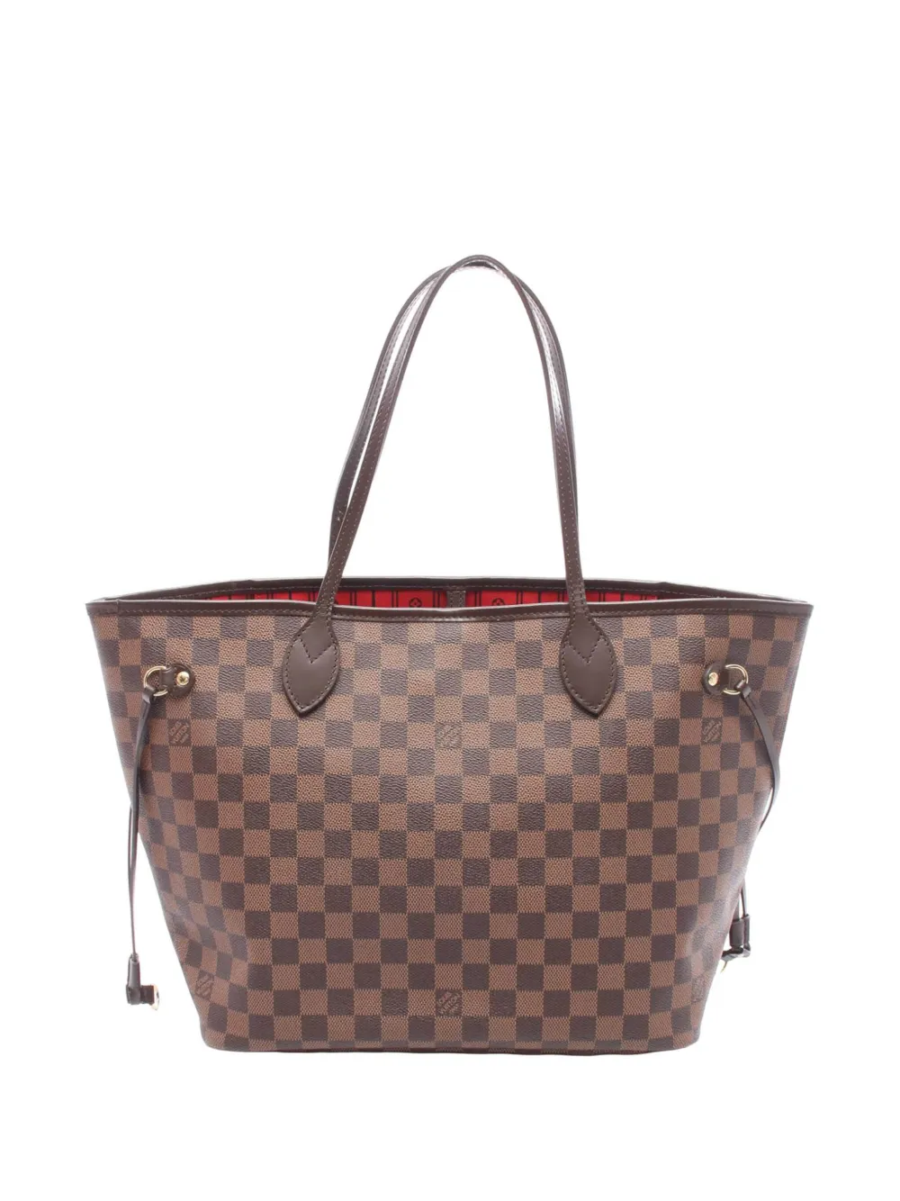 Louis Vuitton Pre-Owned 2012 Damier Ebene Neverfull MM tote bag - Braun