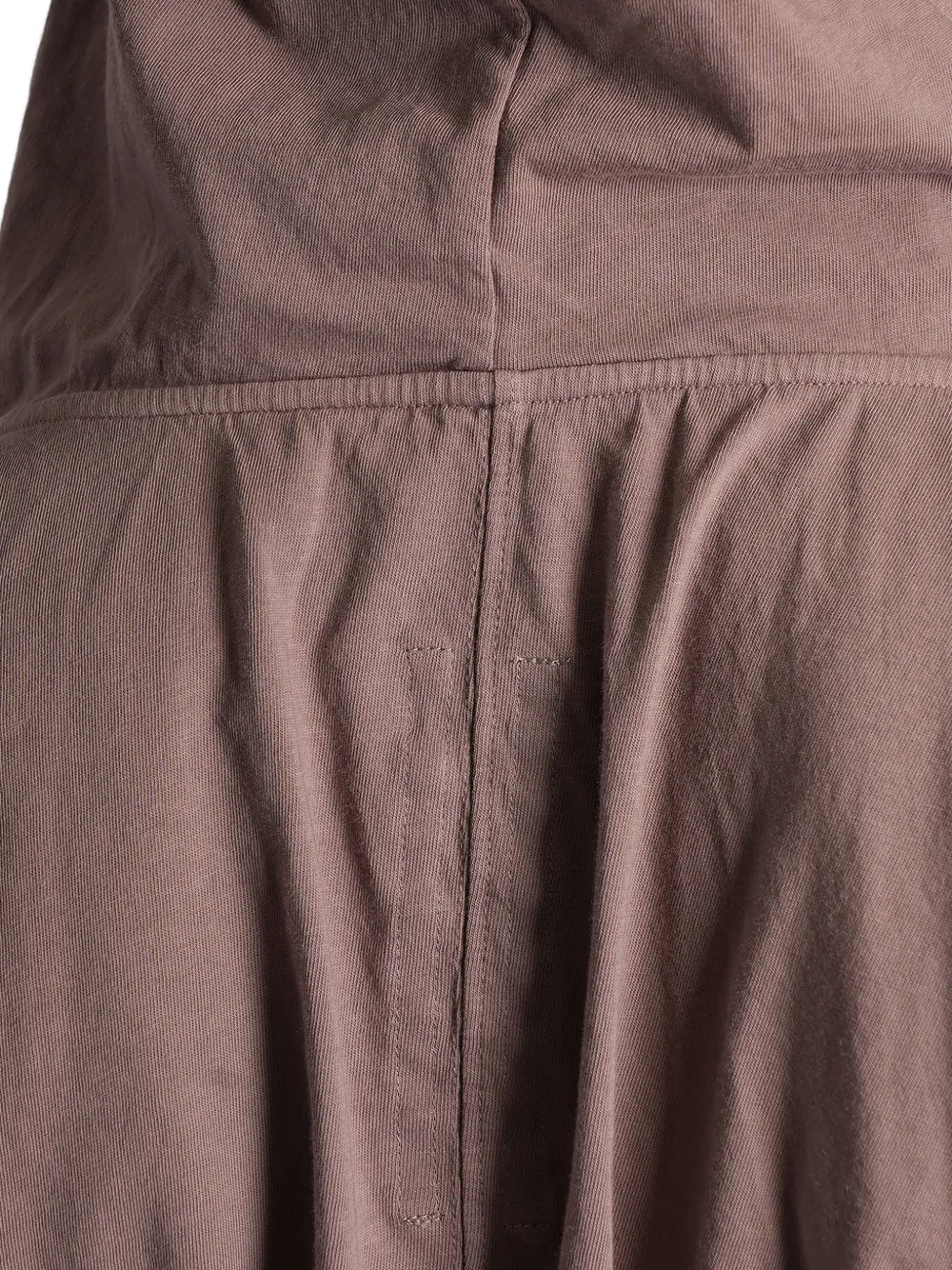 Rick Owens DRKSHDW Gesmockte cropped hoodie Paars