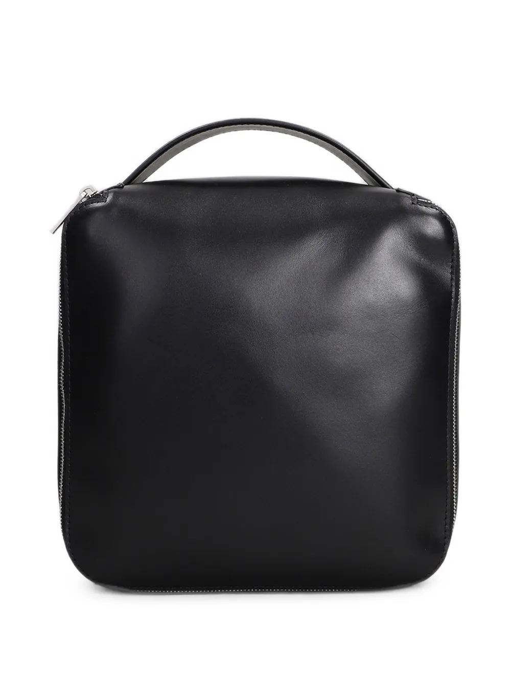 Rick Owens Leren toilettas Zwart
