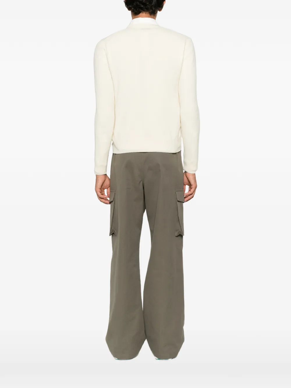 Comme Des Garçons Play Vest met hartpatch Beige