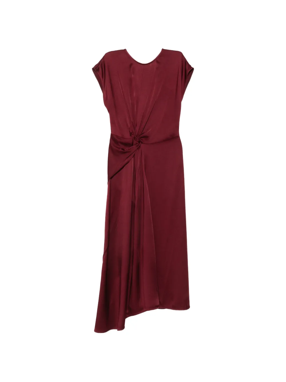 Victoria Beckham twisted-waist midi dress