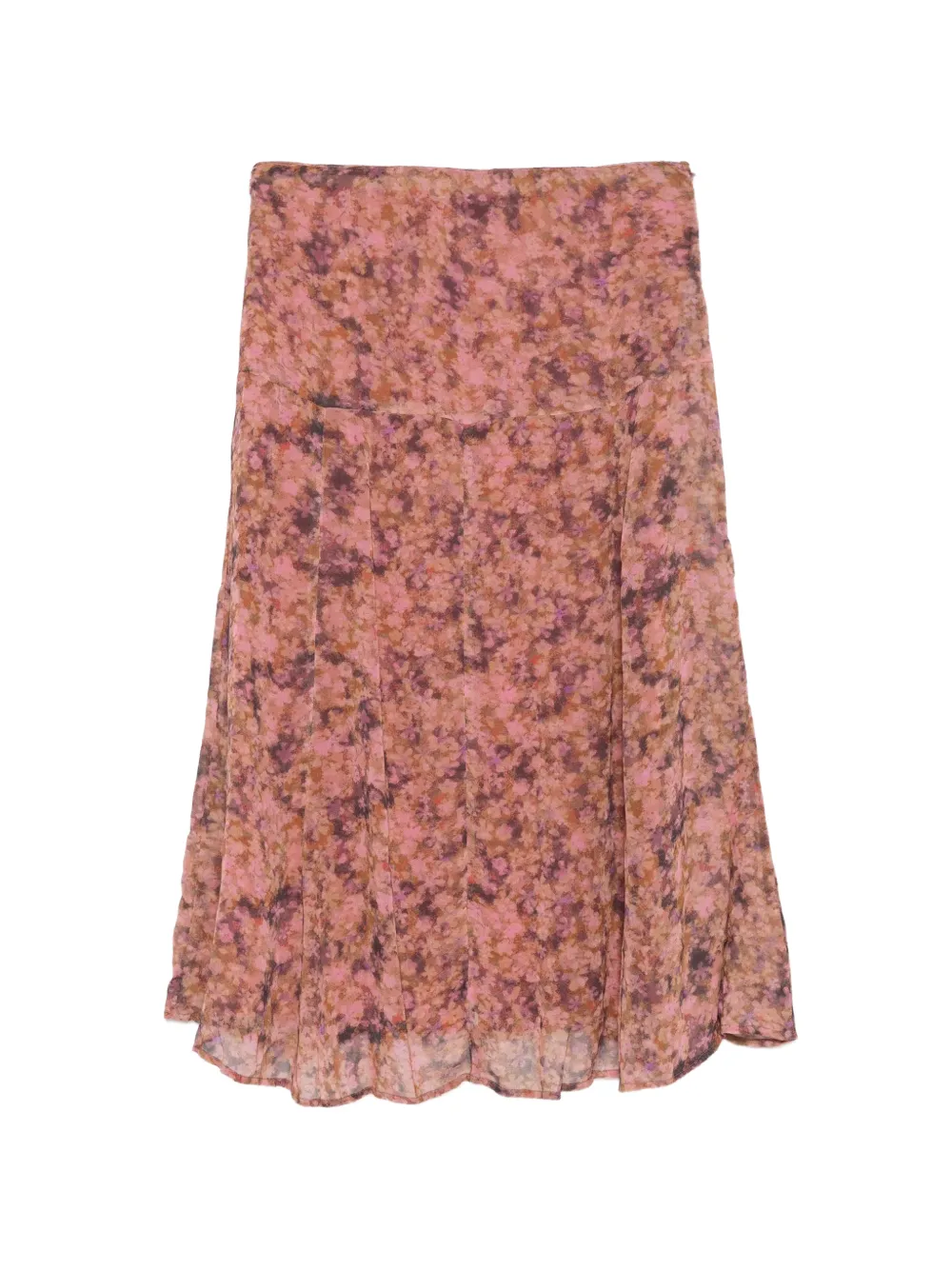 Ba&Sh Aimee midi-rok met bloemen-print Roze