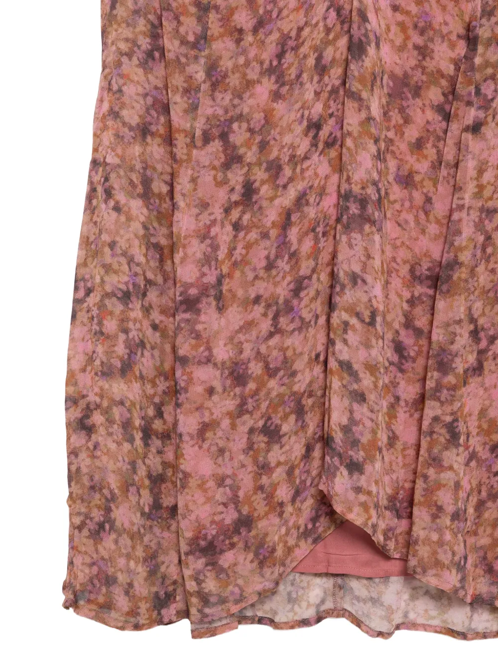 Ba&Sh Aimee midi-rok met bloemen-print Roze
