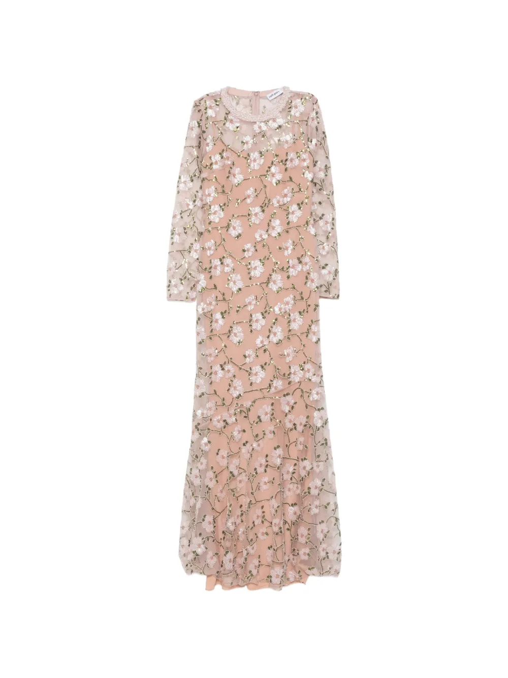 Self-Portrait sequin-embellished maxi dress