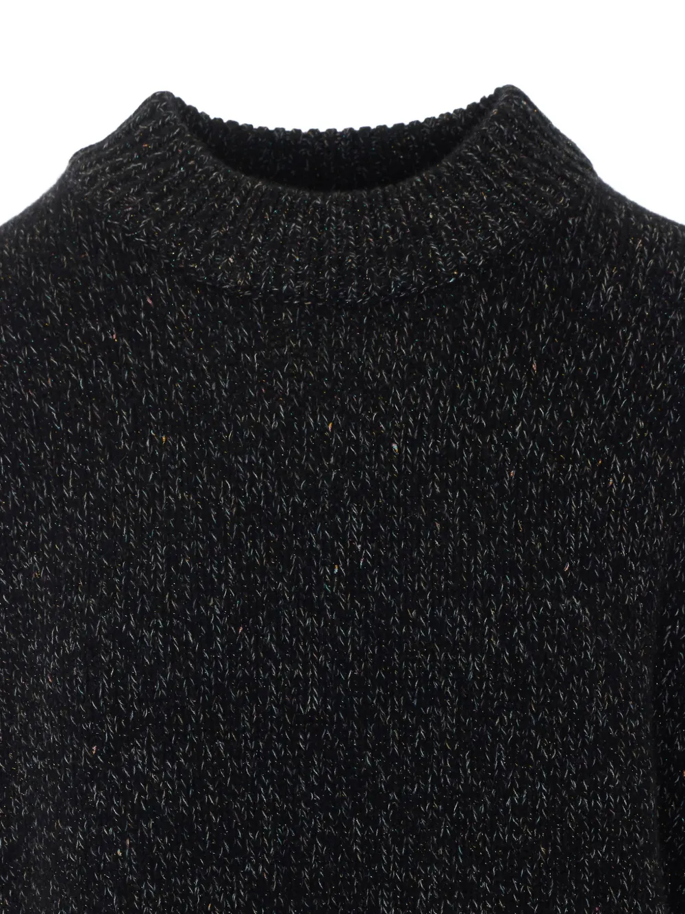 Lisa Yang Tarie Sparkle high-neck sweater Grijs
