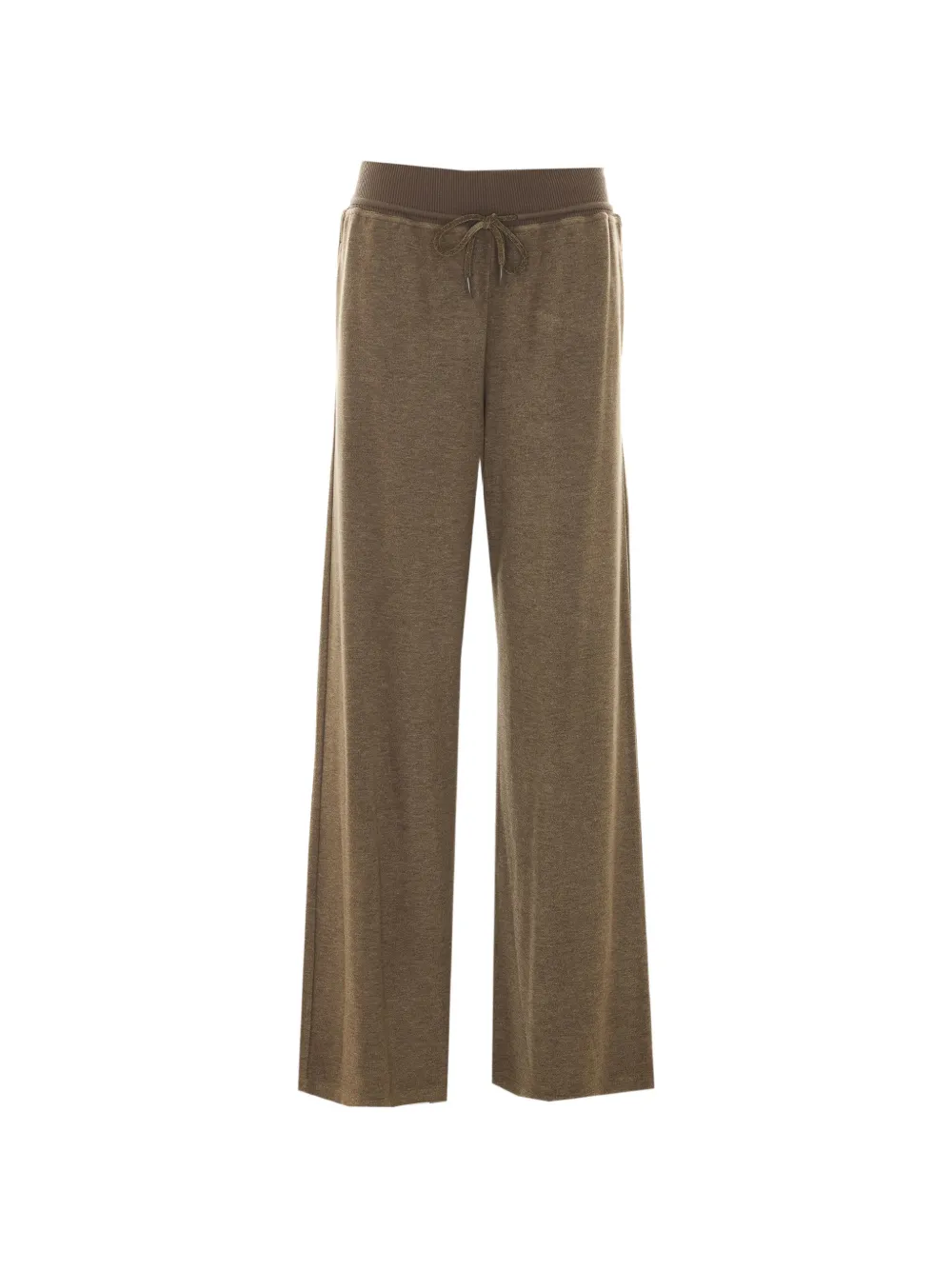 Eleh drawstring wide-leg track pants - Marrone