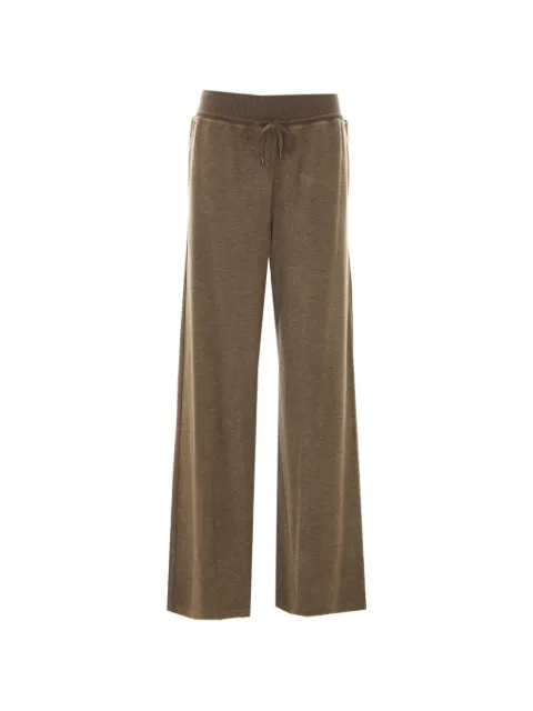 Eleh drawstring wide-leg track pants